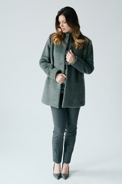 Designer coat by Elizabeth Geisler