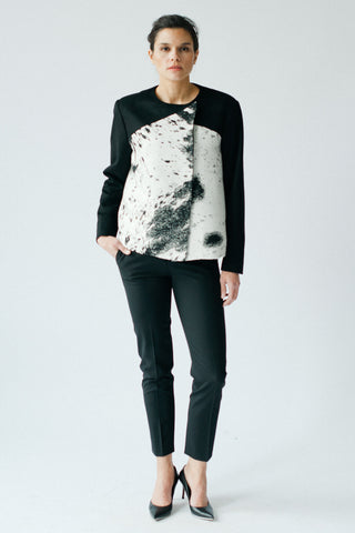 Studio Jacket - Black and White