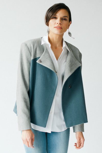 Casual and comfortable short studio coat by Cocoon