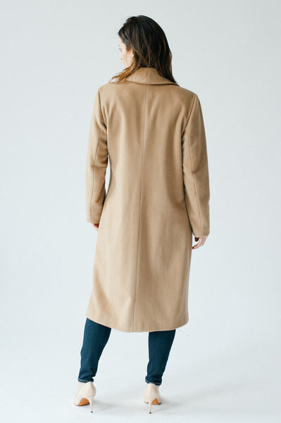 Beautiful cashmere coat by designer Elizabeth Geisler