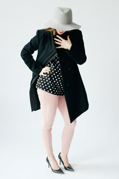 Designer coat by Elizabeth Geisler