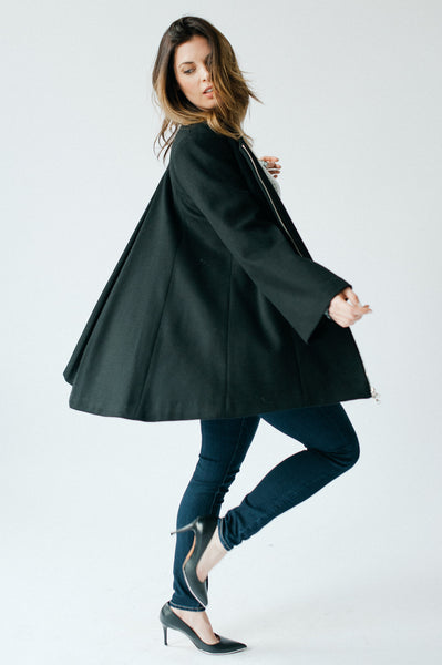 Comfy cape coat by Cocoon