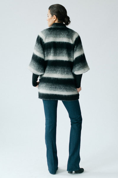 Comfortable sweater jacket by Elizabeth Geisler by Cocoon