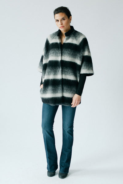 Comfortable sweater jacket by Elizabeth Geisler by Cocoon