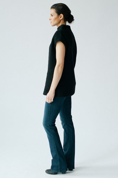 Sweater vest by Elizabeth Geisler