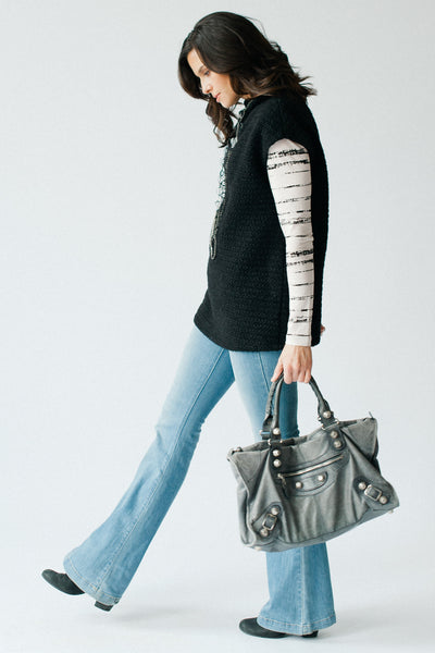 Designer Elizabeth Geisler new sweater vest